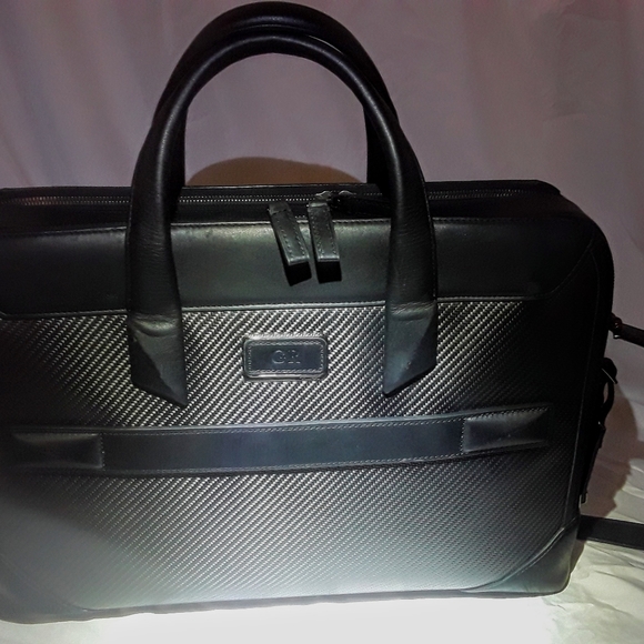 tumi carbon fiber briefcase